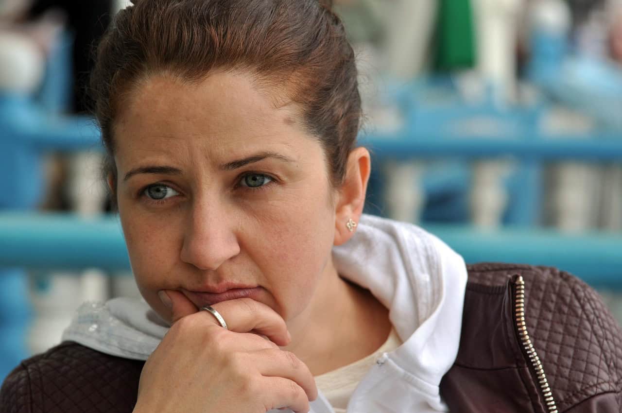 woman thinking